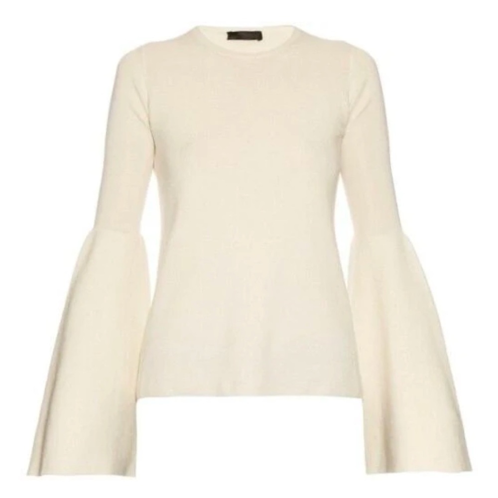 The Row Darcy Silk Cashmere Cream Sweater M - Picture 8 of 8